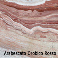 Мрамор марки Arabeskato Orobico Rosso